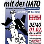 Demonstration gegen die NATO-Kriegstagung