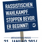 Rassistischen Wahlkampf stoppen, bevor er beginnt!