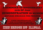 Demo: 21th of June in München: A reminder of Rindermarkt