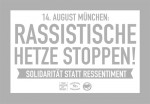 Rassistische Hetze stoppen!