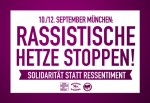 Gegen rassistische Hetze