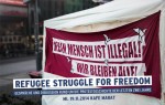 mittwochskafe: refugee struggle for freedom