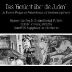 Das “Gerücht über die Juden” - Zur (Psycho-)Analyse von Antisemitismus und Verschwörungstheorie