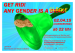 party: get rid! any gender is a drag