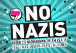 Gegen die Nazimahnwache an der Oper