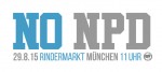 Gegen die NPD-Kundgebung