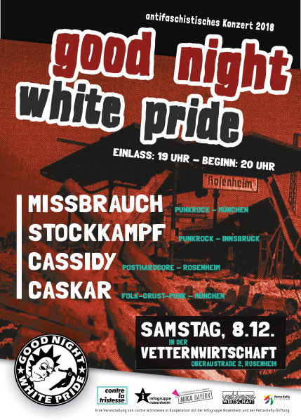 [Rosenheim] good night - white pride Konzert