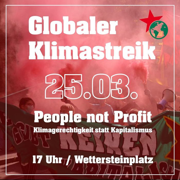 Globaler Klimastreik - People not Profits