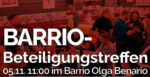 Barrio-Beteiligungstreffen mit Brunch