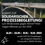 Strafprozess gegen IAA-Aktivist*innen