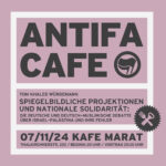 Antifa-Café: Spiegelbildliche Projektionen und nationale Solidarität