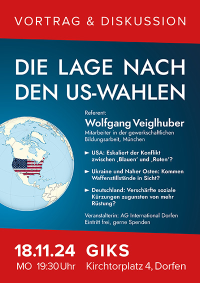 [Dorfen] Die Lage nach den US-Wahlen