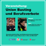 Union Busting und Berufsverbote