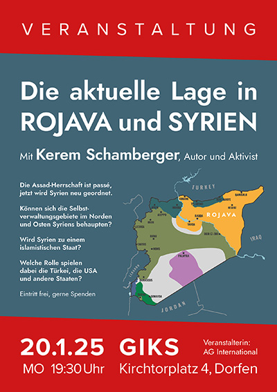 [Dorfen] Die aktuelle Lage in Rojava und Syrien