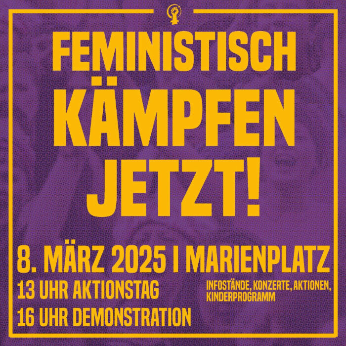 8.März - Internationaler Frauenkampftag