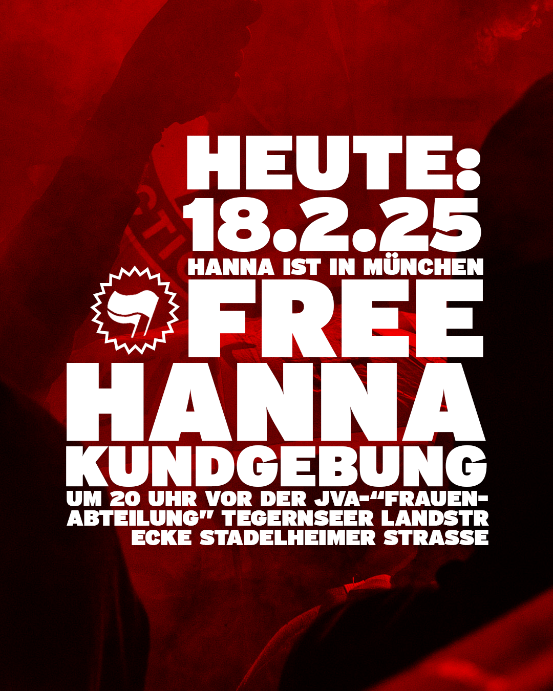 Free Hanna Kundgebung